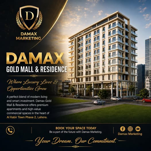 Damax Marketing Launches Damax Gold Mall & Residence in Al-Kabir Town